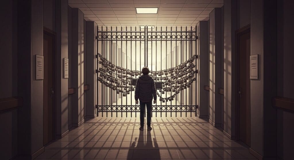 공공기관이 정보를 안 줘!" 정보공개 거부 시 '재판 사례'로 배우는 5가지 '정보공개 이의신청' & '정보공개 소송' 꿀팁! '시민단체 도움'으로 '알권리' 실현 2 수많은-자물쇠가-복잡하게-걸려-있는-차가운-철문의-클로즈업