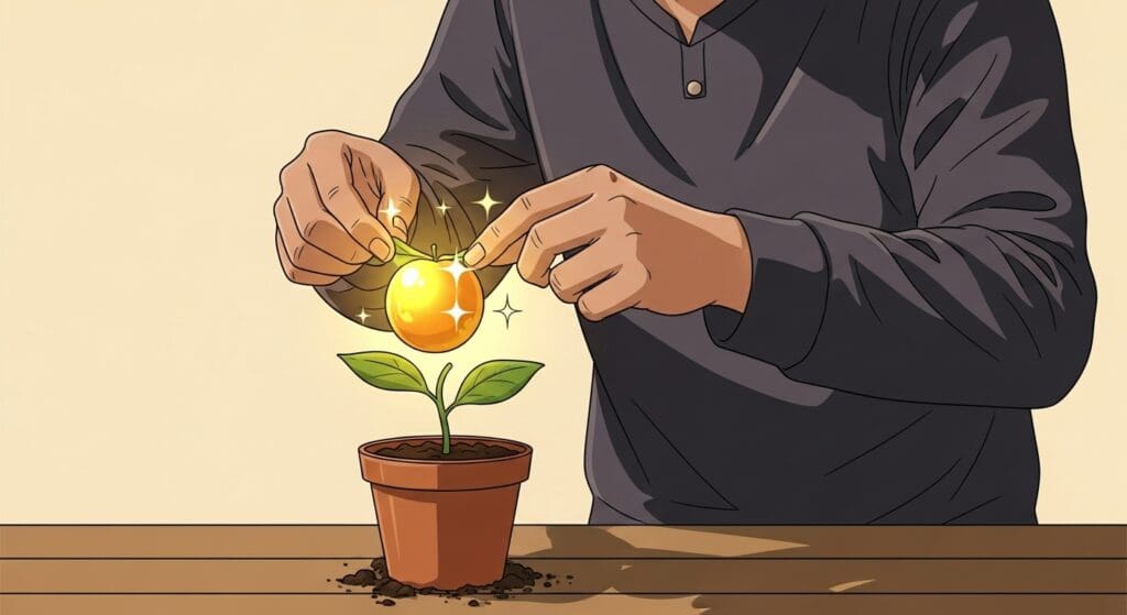 보이스피싱 현금수거책 '몰랐어요'는 통할까? 미필적 고의 vs 범죄 핵심 고리! $1억 2천만 원 피해, '사회적 해악'으로 징역 2년! 처벌받는 5가지 이유 18 정성껏-가꾼-화분을-끌어안고-만족스럽게-미소-짓는-사람
