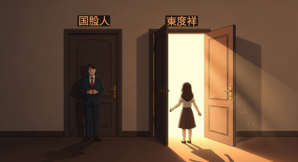국가유공자 비해당... 하지만 보훈보상대상자 인정! 경찰 과로사, 심장질환 사망 판례 (전주지방법원 2022구단804) 속 5가지 이유: '직접적 관련' vs '상당 인과관계 18 열린-문에서-새어-나오는-빛을-보며-위로받는-가족의-뒷모습