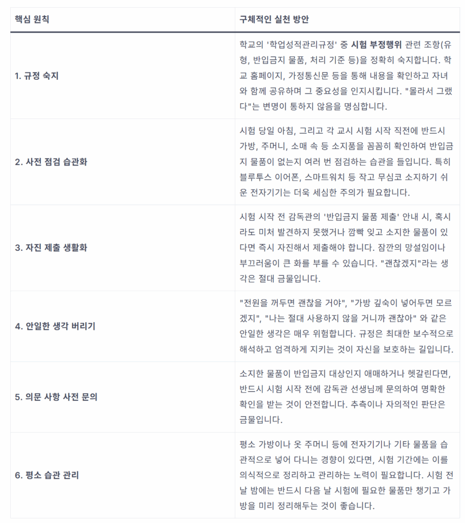 시험 부정행위 논란: '실수였어요' 해명, 정말 괜찮을까요? (0점 판례 분석) 11 image 33