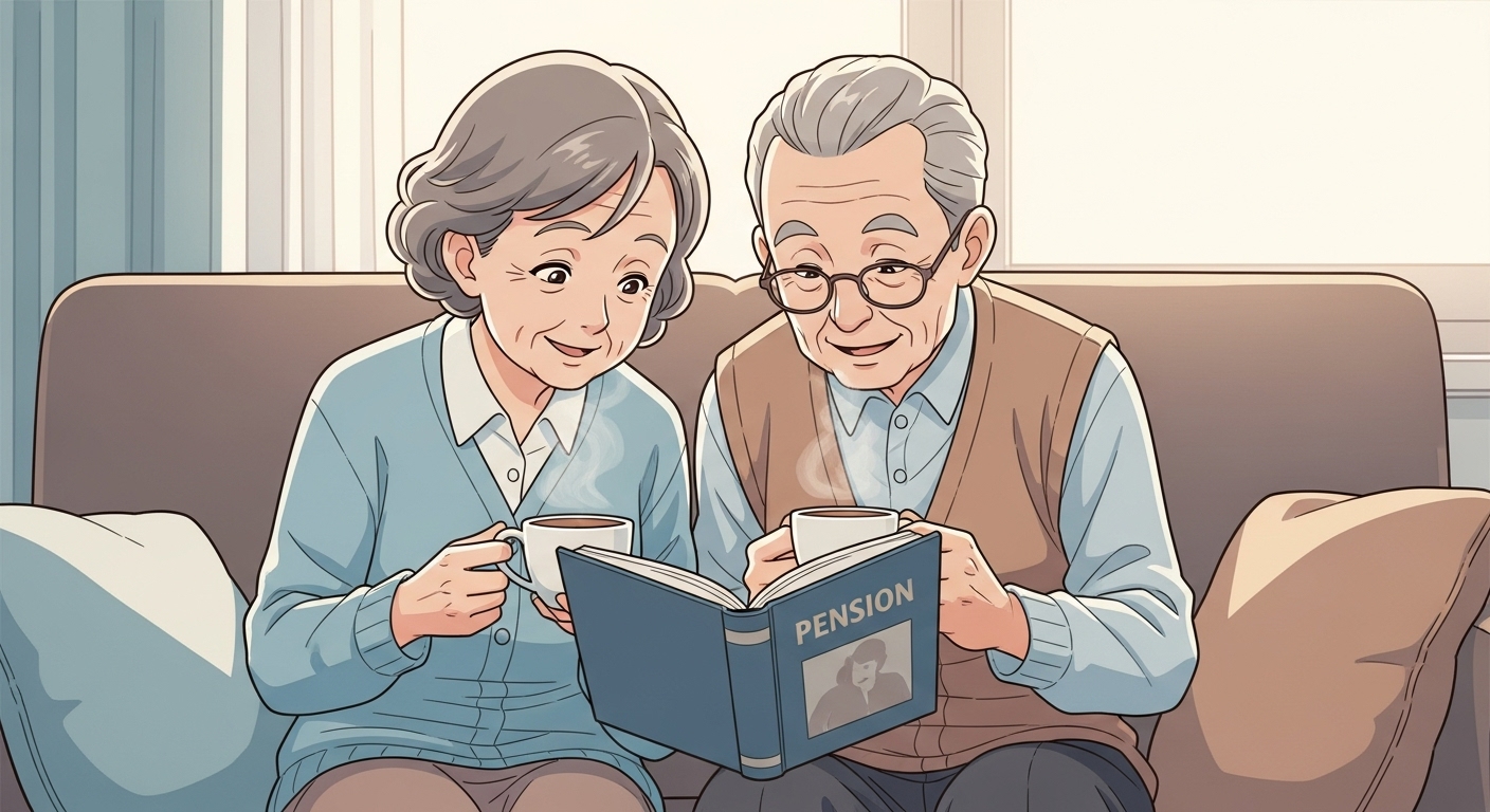 명의신탁, 기초연금 수급 자격 잡을까? 재산 기준, 증여 vs 명의신탁 해지! 서울행정법원 2024구합2200 판결로 기초연금 재산 산정 오류 바로잡기 20 햇살-좋은-거실에서-연금-통장을-보며-행복하게-미소-짓는-노부부