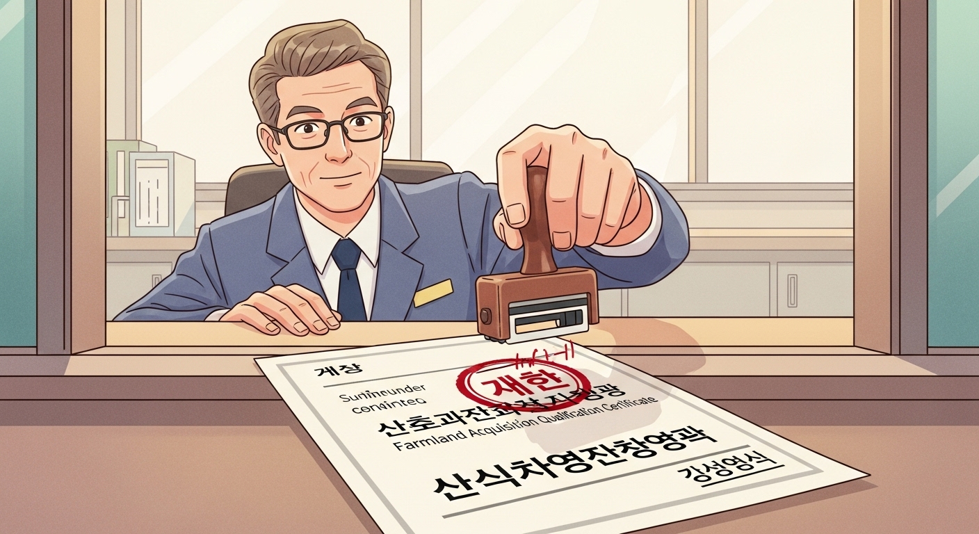 법인의 농지 취득세, 계약 무효 시 환급받는 방법 (핵심 쟁점 분석) 6 반려된-농취증-신청서를-받아들고-망연자실한-법인-관계자의-손