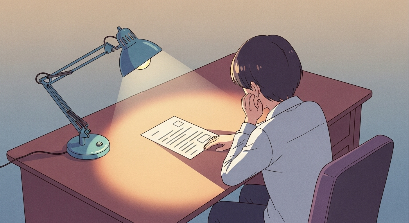 직권남용 딜레마: 부당한 지시, 어떻게 대처해야 할까? (무죄 판례 분석 포함) 1 늦은-밤-사무실에서-의심스러운-지시서를-보며-고뇌하는-사람의-모습