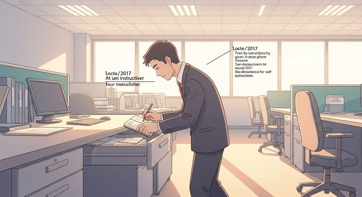 직권남용 딜레마: 부당한 지시, 어떻게 대처해야 할까? (무죄 판례 분석 포함) 7 개인-수첩에-부당한-지시-내용과-날짜,-상황을-상세히-기록하는-모습