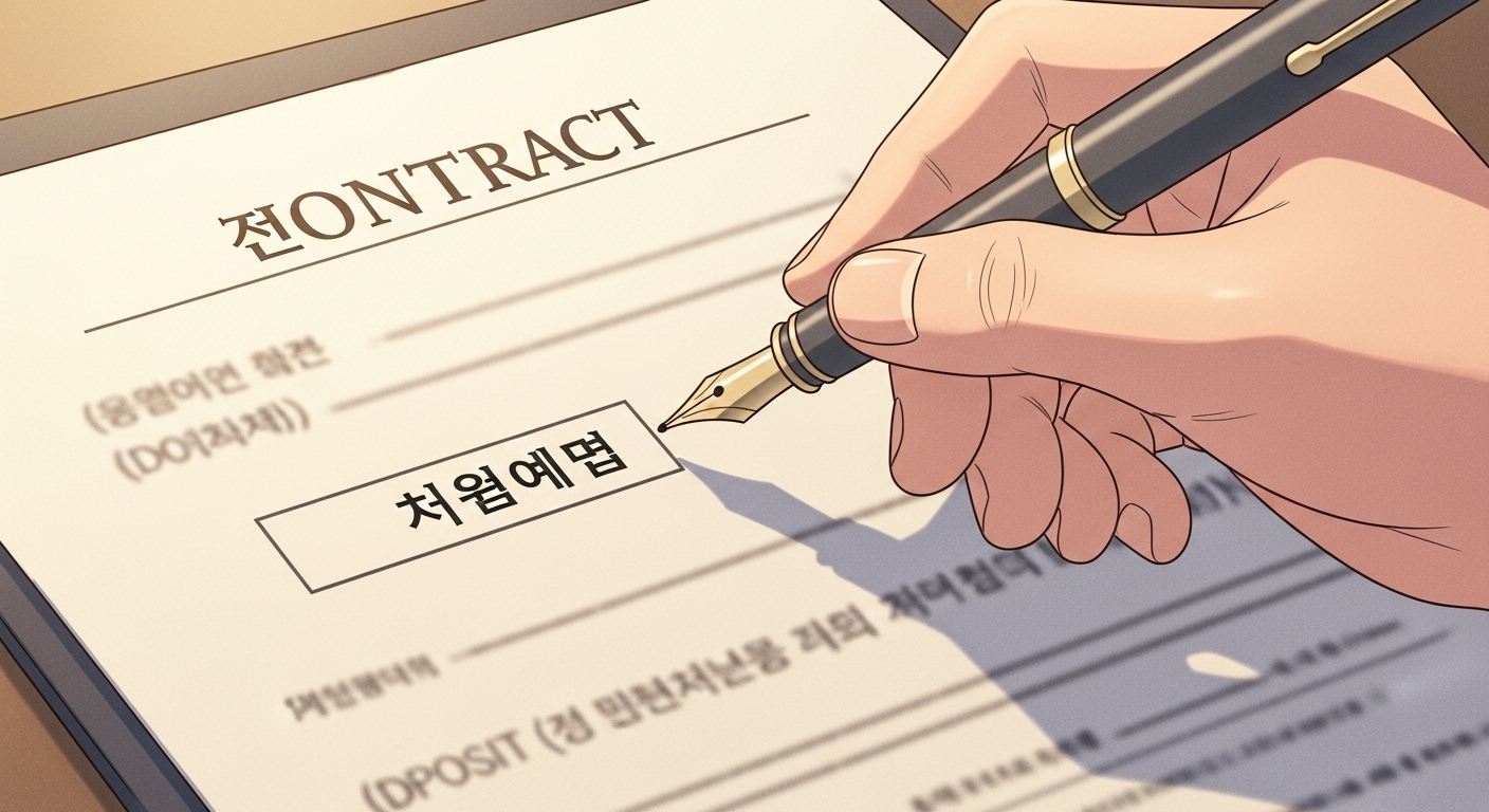 전세사기 경고: 무자본 갭투자 수법과 당신이 해야 할 일 5가지 14 변호사나-전문가가-계약서의-특약-조항을-검토해주고-있는-모습
