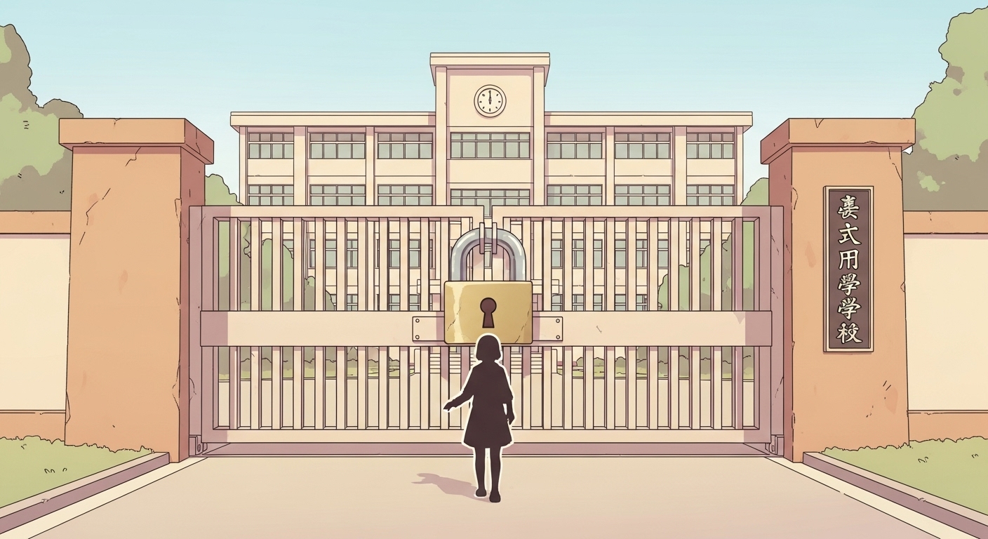 공연음란죄 처벌, 단순 벌금 아냐? 징역과 부수처분 심층 분석 14 학교,-복지시설-등의-아이콘에-붉은-금지-표시가-되어-있는-상징적인-이미지