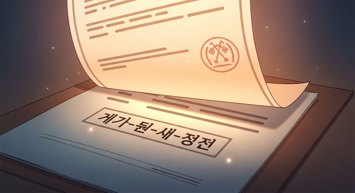 정밀안전점검 미흡 감점, 특별사면 딱 1가지 조건! 14 최초-통보서의-날짜와-특별사면-기준일이-표시된-달력을-비교하는-모습