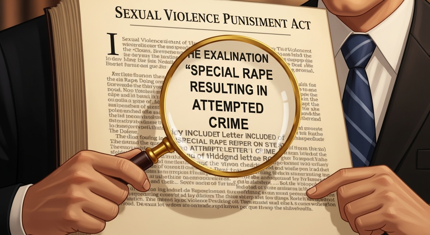 특수강간치상 미수 감형? 절대 안 되는 충격적인 이유 3가지! 5 저울-위에서-'상해-결과'의-무게가-'미수-주장'을-압도하며-기울어지는-모습