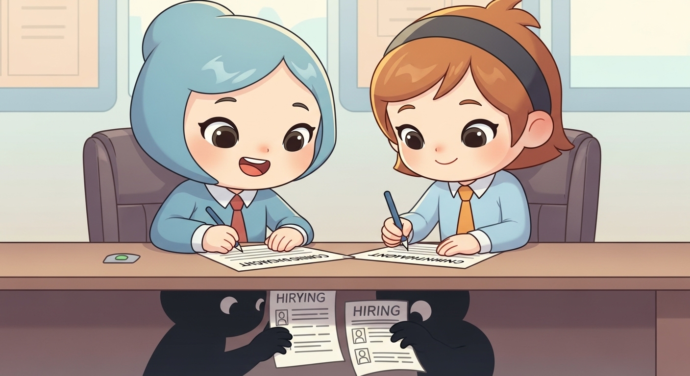 채용 비리 드러났다면? 근로계약 취소, 법적 쟁점 3가지 심층 분석 1 회사-대표와-직원이-근로계약서에-서명하는-모습