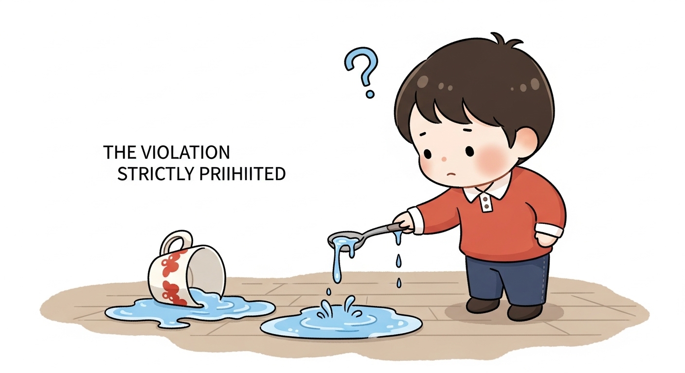공매도 규제 위반, '실수'인데 3.5억 과징금? 자산운용사가 알아야 할 것 4 바닥에-엎질러진-물을-보고-당황하는-캐릭터의-모습