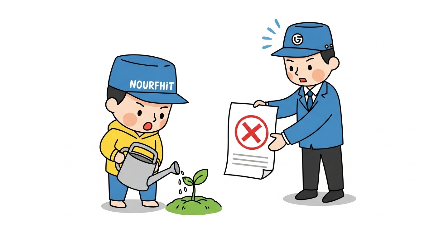 비영리법인 설립허가 취소, 통지 못 받았다면? 취소 처분 뒤집는 3가지 방법 2 평화롭게-새싹에-물을-주던-법인-캐릭터의-공익-활동-모습