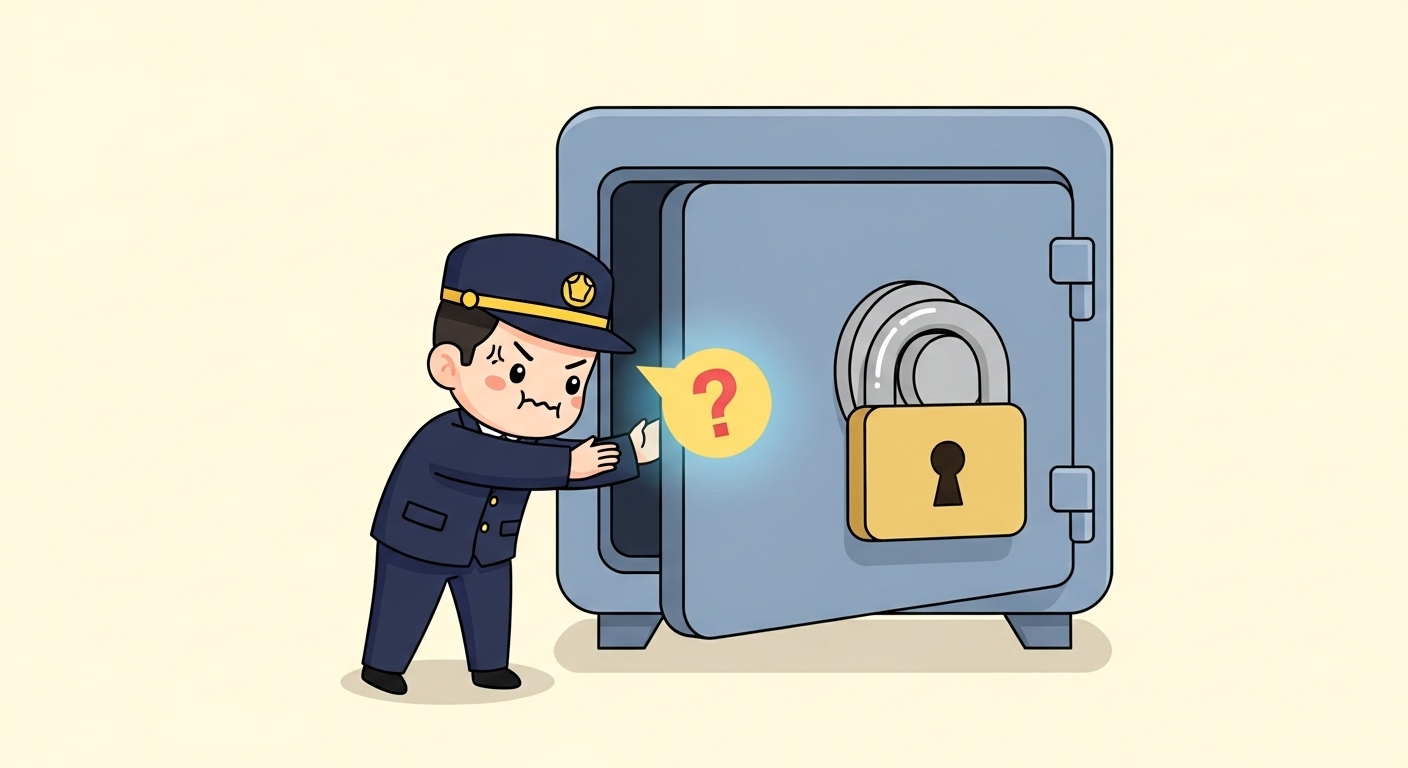 검찰 특수활동비 정보공개, 왜 거부하면 안 될까? 1 자물쇠로-잠긴-커다란-금고를-들여다보려는-시민-캐릭터의-모습
