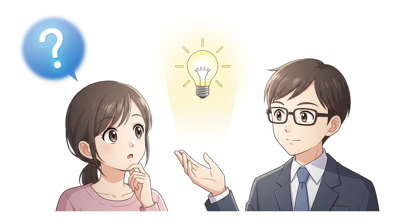 쓰레기 무단 투기 시비, 환경미화원 폭행·무고 사건의 전말 5 전문가-캐릭터가-물음표를-가진-캐릭터에게-빛나는-전구로-답을-알려주는-모습