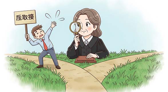 자식 사망 합의금, 엄마 몫도 있을까? | 이혼 부모 간 부당이득금 소송, 법원 판단은? 3 돋보기로-한쪽은-노력하는-모습,-다른-쪽은-끊긴-길을-비교하는-판사