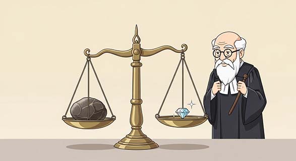 음주운전으로 경찰차 박고 경찰관 다치게 했다면? | 대구지방법원 특수공무집행방해치상 판례 분석 3 잘못의-무게와-회복-노력을-저울질하는-판사-캐릭터의-모습